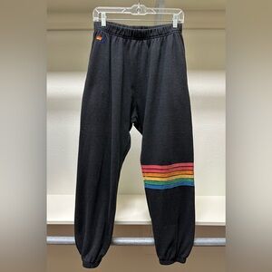 Aviator Nation Retro 6 Stripe Sweatpants